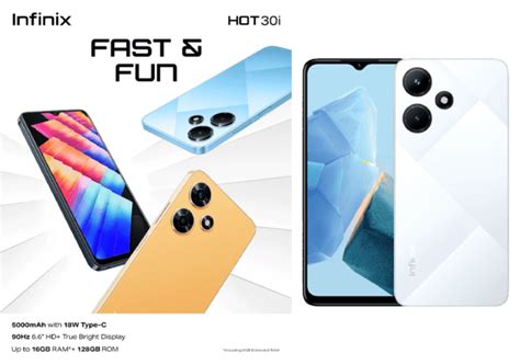 Infinix Hot I Launched In Ph Inch Hz Screen T Chip Php