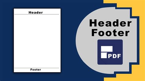 How To Add Header And Footer In Pdf Using Pdfelement Youtube