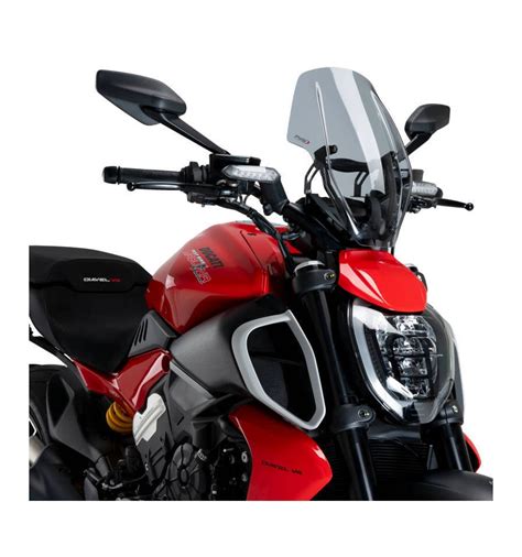 Cupolino Puig Naked Per Ducati Diavel V Fume Chiaro