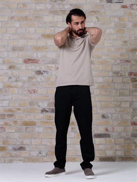 Брюки мужские, прямые чиносы, классические из плотной ткани F17 купить ...