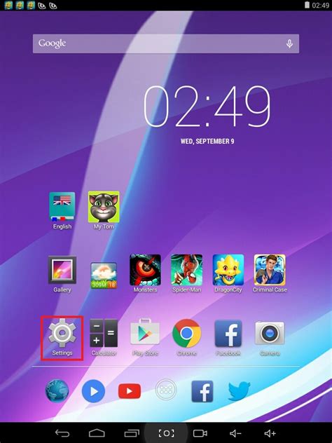 how to change language on android device