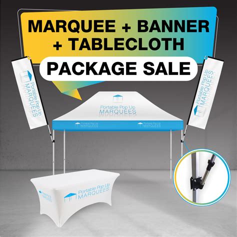 The Ultimate Marquee And Banner Package Portable Pop Up Marquees