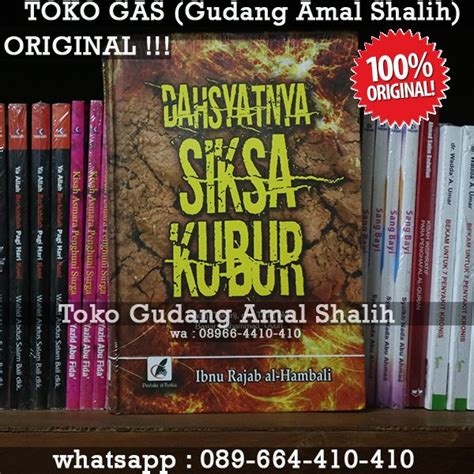 Jual Dahsyatnya Siksa Kubur Pustaka At Tazkia Di Lapak Gudang Amal