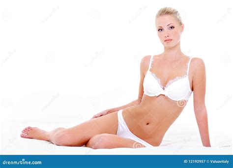 Femme Sexy Avec Le Fuselage Parfait De Santé Image Stock Image Du