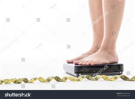 Scale Wieght Check Your Body White Stock Photo 638850964 | Shutterstock