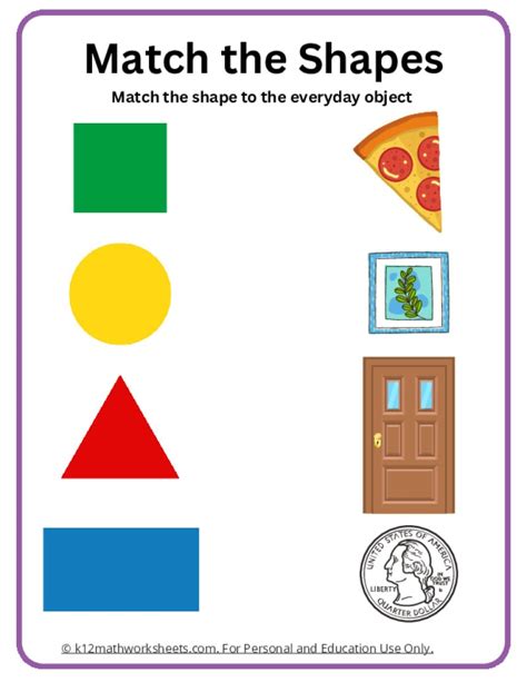 Shapes Worksheets