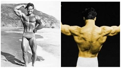 Steve Reeves Workout Program Bios Pics