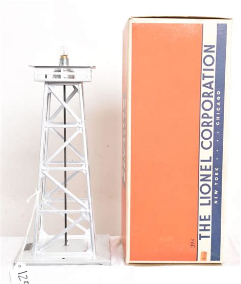 Sold Price Mint Lionel 394 Beacon Tower In Ob March 6 0120 1000 Am Edt