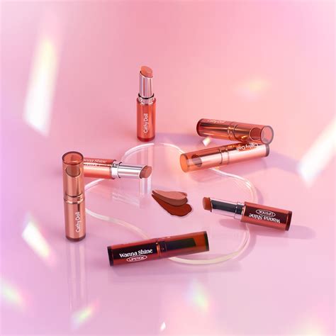 Cathy Doll Wanna Shine Lipstick 3g 07 Lively Nude