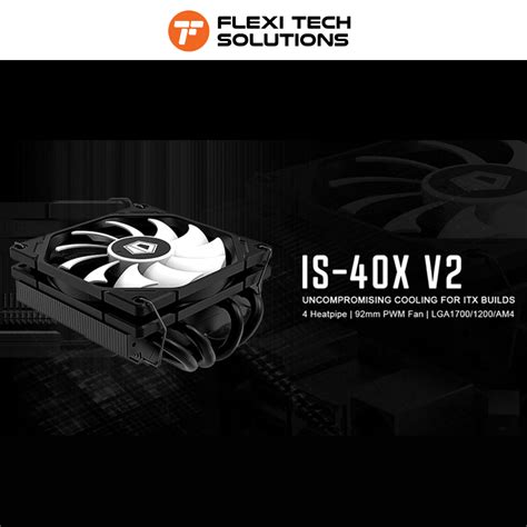ID-COOLING IS-40X V2 CPU Air Cooler LGA1700 – Flexi Tech