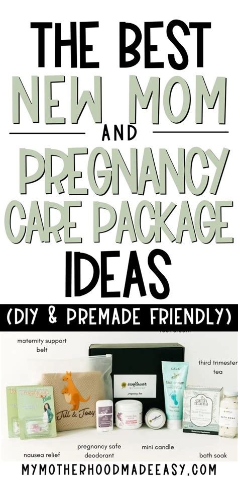 The Best New Mom And Pregnant Care Package Ideas