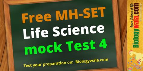 Free Mh Set Life Science Online Mock Test 4 By Sachin S Biology