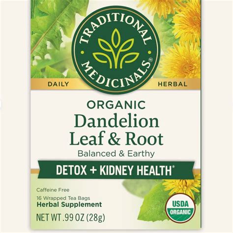 TRADITIONAL MEDICINALS Dandelion Leaf & Root Tea