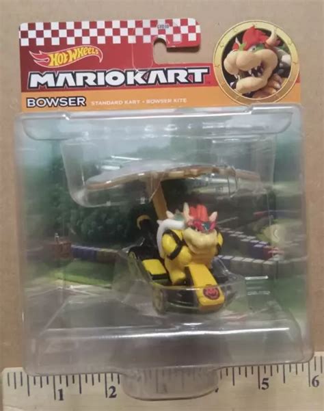 Hot Wheels Mariokart Bowser Standard Kart W Bowser Kite Eur Picclick Fr