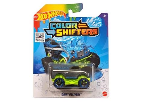 Купити Машинка Хот Вілс Змінює Колір Color Shifters Dairy Delivery Hot Wheels GBF за