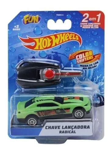 Hot Wheels Chave Lançadora Radical Verde Collor Shifters Fun MercadoLivre