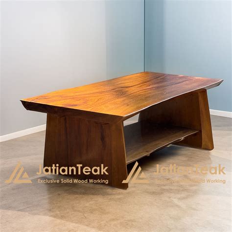 Solid Wood Natural Coffee Table Jatianteak