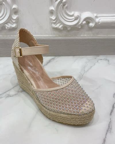 Olivia Wedges Nude Isabella Loves Ltd