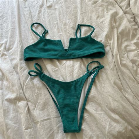 Teal Bikini Set From American Eagle Great Depop