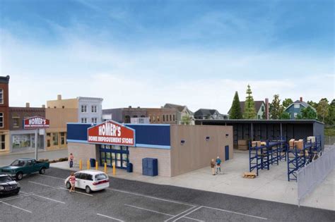 Walthers Cornerstone Hardware And Lumber Store Kit Ho Part 933