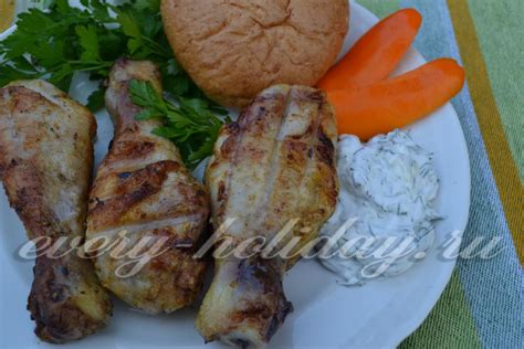 Шашлык из куриных ножек: рецепт