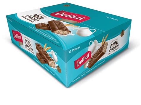 Delikit Milk Chocolate And Cream 12 X 40g 2kshopping