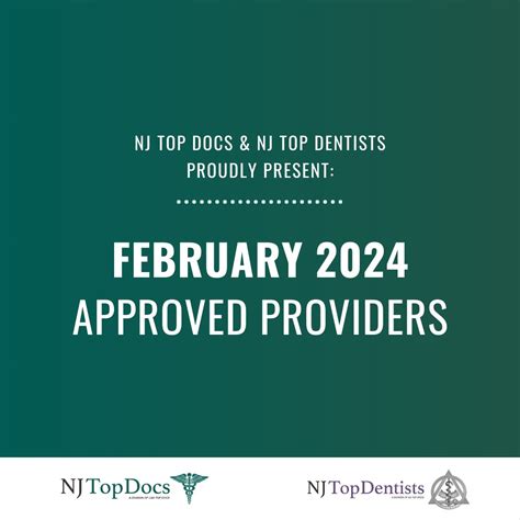 Nj Top Docs And Nj Top Dentists Proudly Present February 2024 Approved