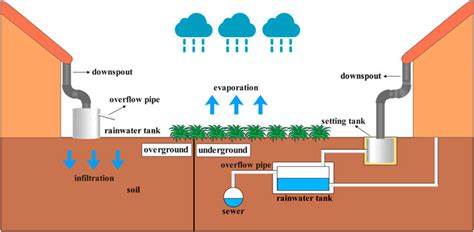 rainwater harvesting systems diagrams