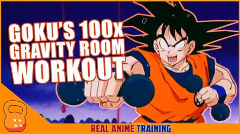 💪 Gokus 100x Gravity Room Training Dragon Ball Z Real Anime