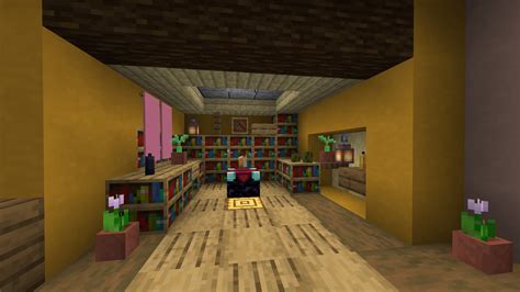 I Built A Nice Little Hobbit House Interior Pics Also Rminecraft