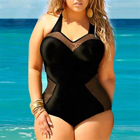Badpak Vrouwen Bikini Polyester Katoen Sexy Beachwear Brazili Hoge Kwaliteit Baden Badpak Grote