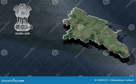 Tamil Nadu Physical Map Of The Globe Animation Map Stock Video