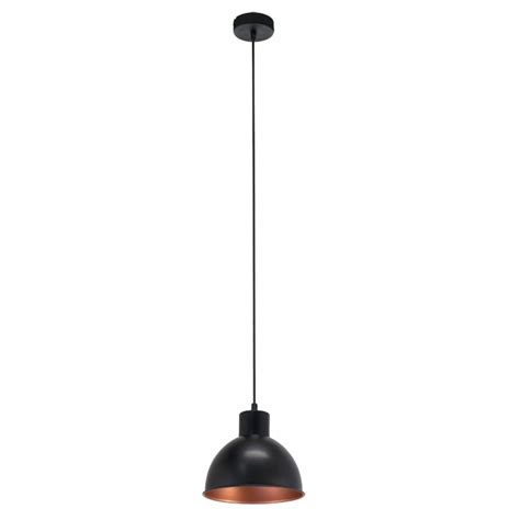 Eglo Comprar Colgante Vintage Truro Negro Cobre L Mparas Eglo