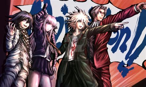 Danganronpa X Phoenix Wright 1 by ProjectCubixDuc on DeviantArt ...