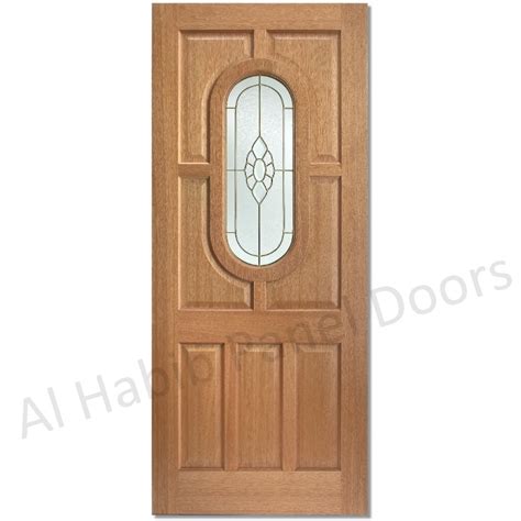 Ash Wooden Glass Door Hpd544 Glass Panel Doors Al Habib Panel Doors