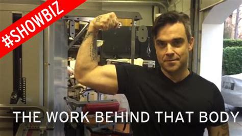 Naked Robbie Williams Shows Off Hot Body And Asks If His Package Can Break The Internet Mirror