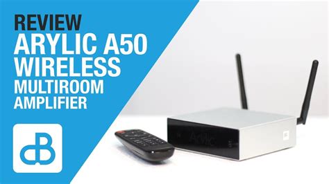 Arylic A50 Wireless Multiroom Amplifier REVIEW - by SoundBlab - YouTube