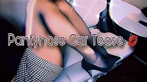 Missynylonleggs Backseat Pantyhose Teasing American Uniform Porn XHamster
