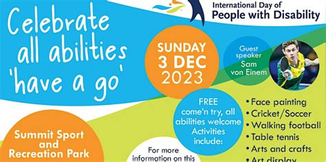 International Day Of People With Disability Celebrate All Abilities