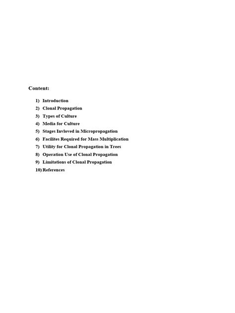 Forestry-Clonal Propagation | PDF | Plant Breeding | Cloning