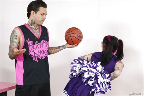 Clothed Milf Joanna Angel Is Sucking Cock In A Cheerleader Outfit Porn Pictures XXX Photos Sex