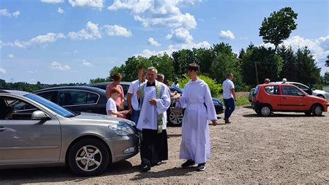 Poświęcenie pojazdów i kierowców z okazji św Krzysztofa Parafia