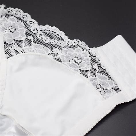 Men Sissy Bra Crossdreser Lace Front Opening Transgender Brassiere Sexy Lingerie EBay