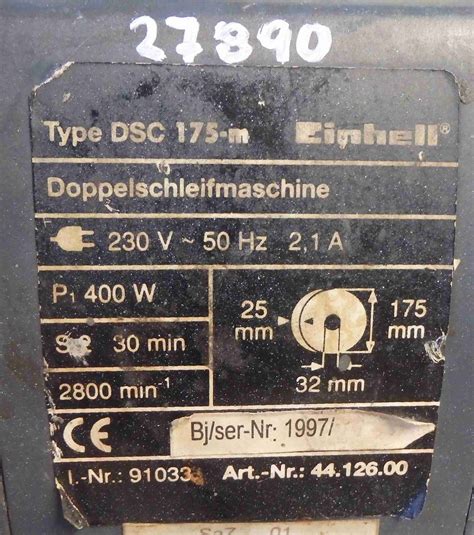El. stolní bruska DSC 175-m - EINHELL - Nástrojenářadí.cz