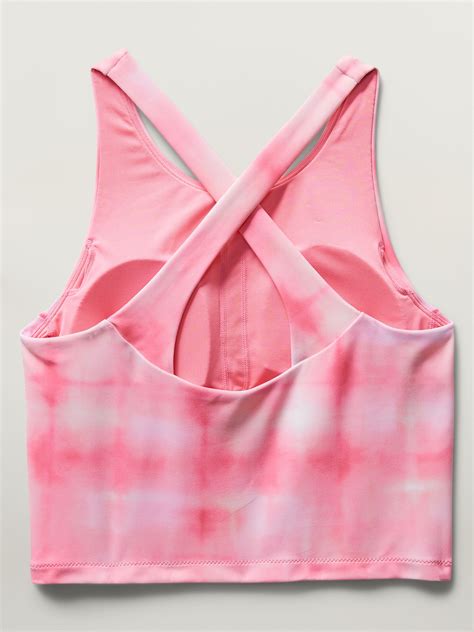 Athleta Girl High Neck Crop Bikini Top Athleta