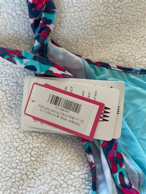 Wicked Weasel Underwater Bliss One Piece Bikini Xl Ebay