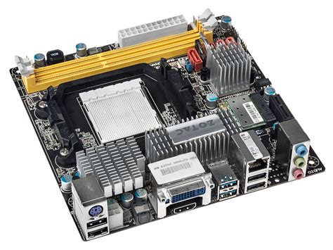 ZOTAC 880G-ITX WiFi Motherboard Mini ITX Socket AM3 AMD 880G (DY7510 ...