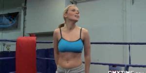 Wrestling Match Turns Into Lusty Lesbian Action Porn Videos