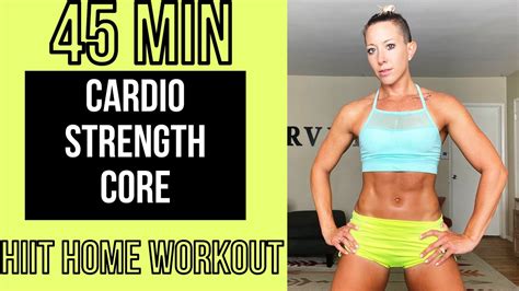 45 Min Hiit Cardio Strength And Core Rvnfit Youtube