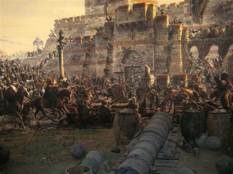 The Siege of Constantinople, 1453 | Fall of constantinople, Siege of ...